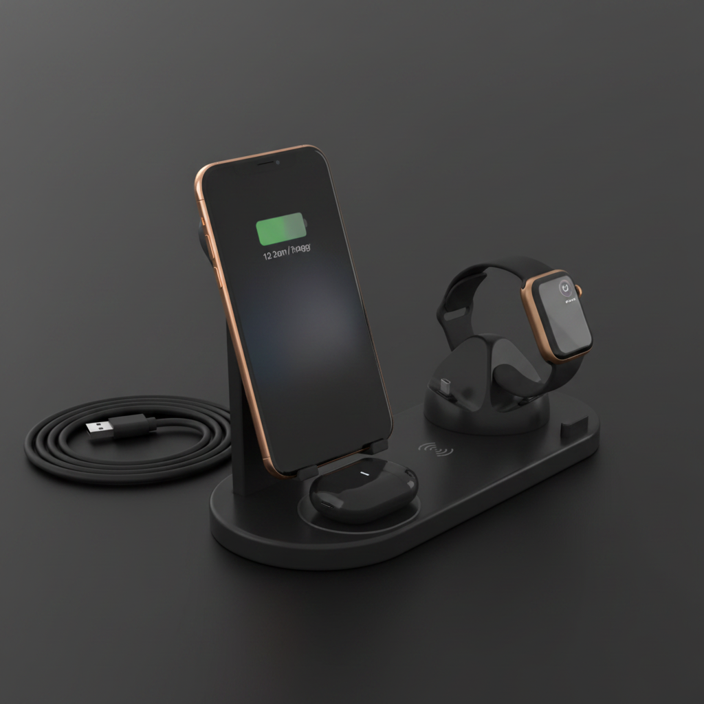4 In 1 Wireless Charging Stand — Norah Home Style