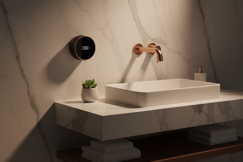 Wall-Mounted Soap Dispenser Lifestyle