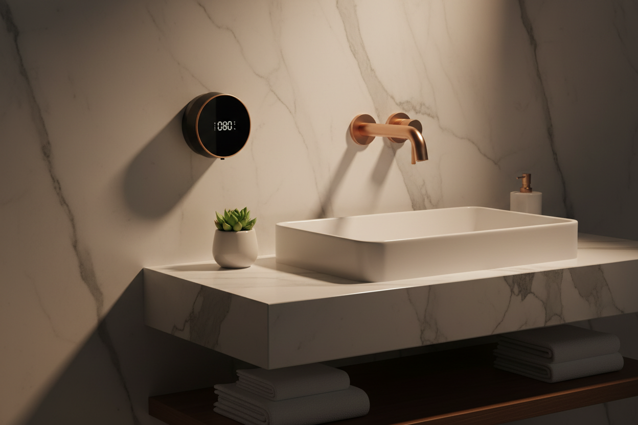 Wall-Mounted Soap Dispenser Lifestyle